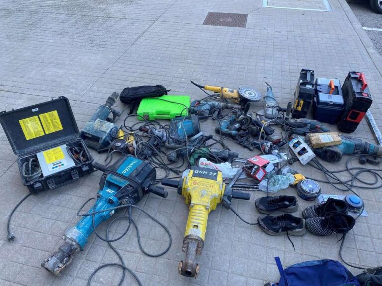 Detenidos dos varones por 28 robos en locales y naves industriales de toda España, algunas en C-LM