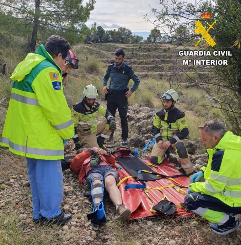 Auxiliada una persona de avanzada edad tras caer en el monte y un senderista accidentado en sierra del Segura