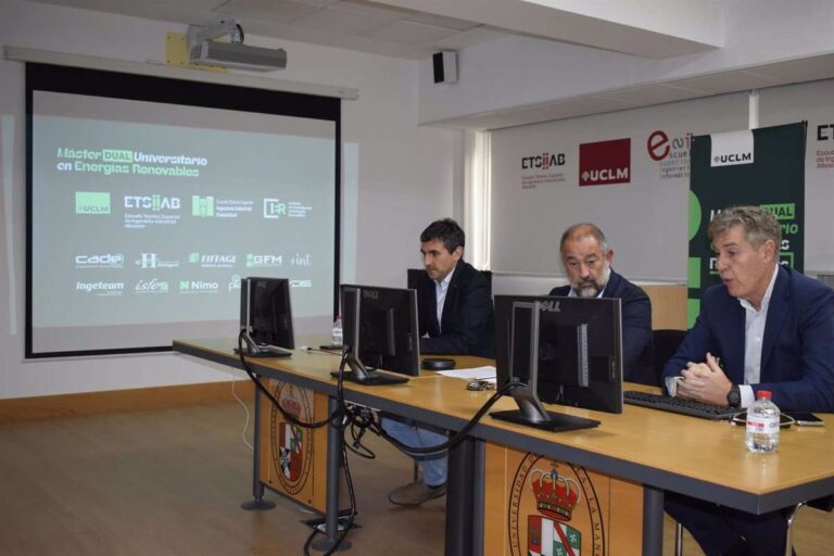 Una treintena de estudiantes se formarán en el Máster Dual en Energías Renovables de la UCLM