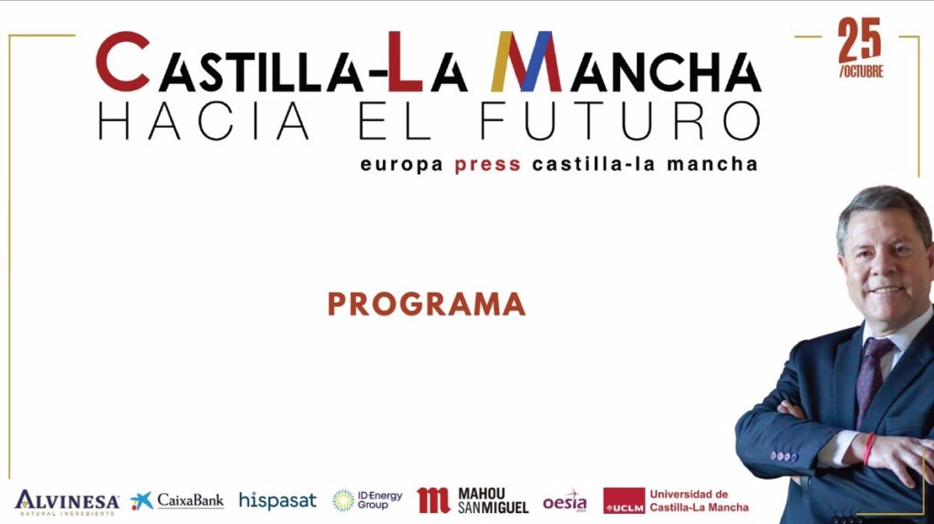 Page, Guijarro, Velázquez y dos consejeros se citan en las jornadas 'C-LM hacia el futuro' de Europa Press en Toledo