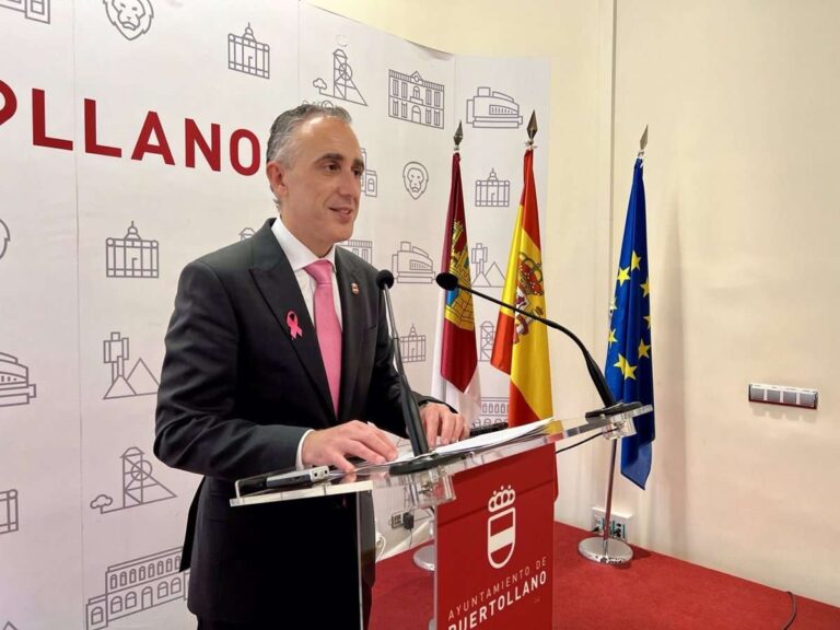 El alcalde de Puertollano estima que serán necesarios dos años para acabar las obras del Paseo del Bosque