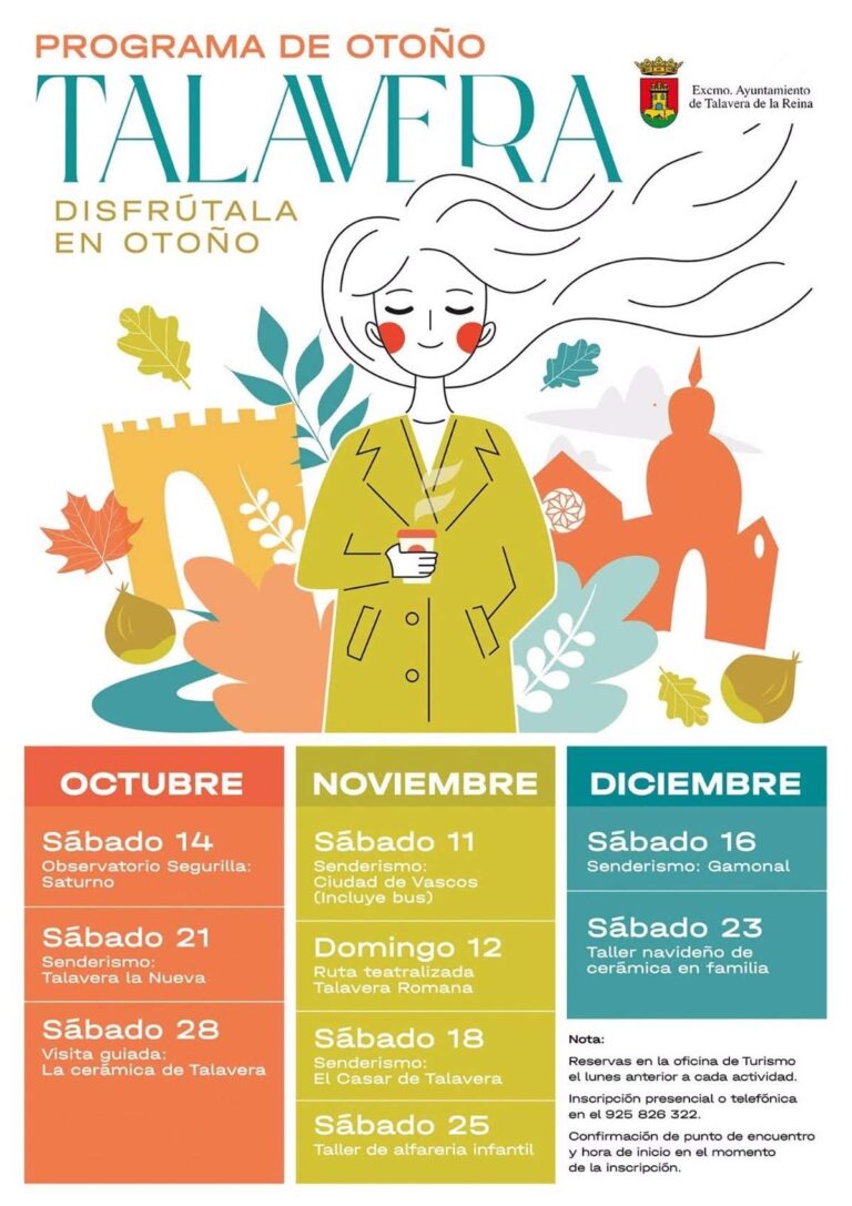 Rutas guiadas, visitas a la época romana y talleres artesanos centrarán la oferta de actividades de otoño en Talavera