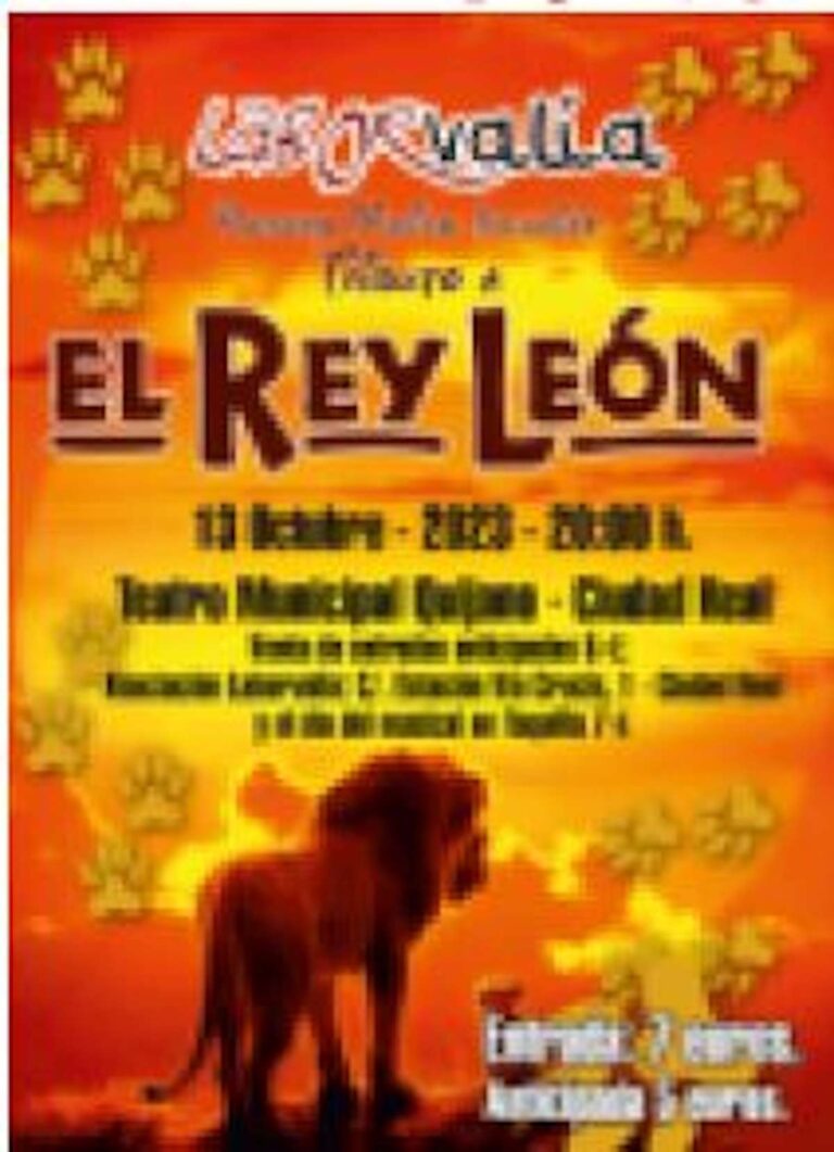 tributo rey leon laborvalia ciudad real