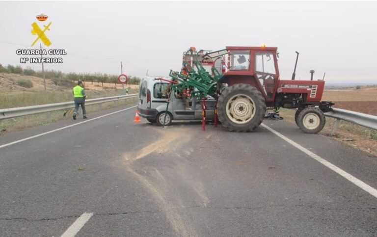Investigado el conductor de un vehículo por delito de lesiones imprudentes en accidente en Campo de Criptana