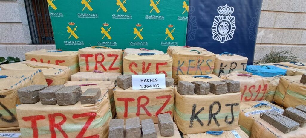 Desarticulada en Albacete una organización criminal dedicada al tráfico de drogas a nivel internacional