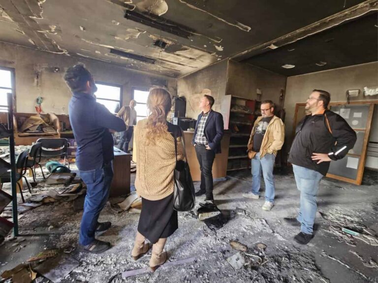 Diputación Albacete ayudará a Ayuntamiento Alatoz a reacondicionar su biblioteca dañada por un incendio con 25.000 euros