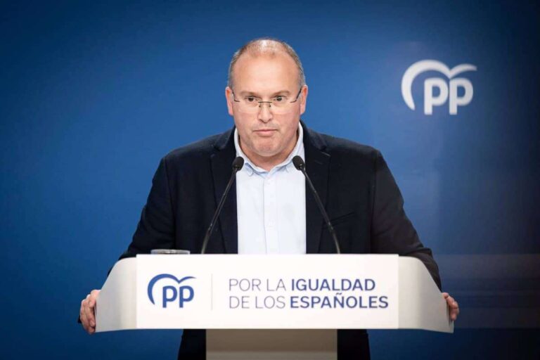 Tellado (PP) acusa a García-Page de "cinismo" por su posición ante los acuerdos de investidura de Pedro Sánchez