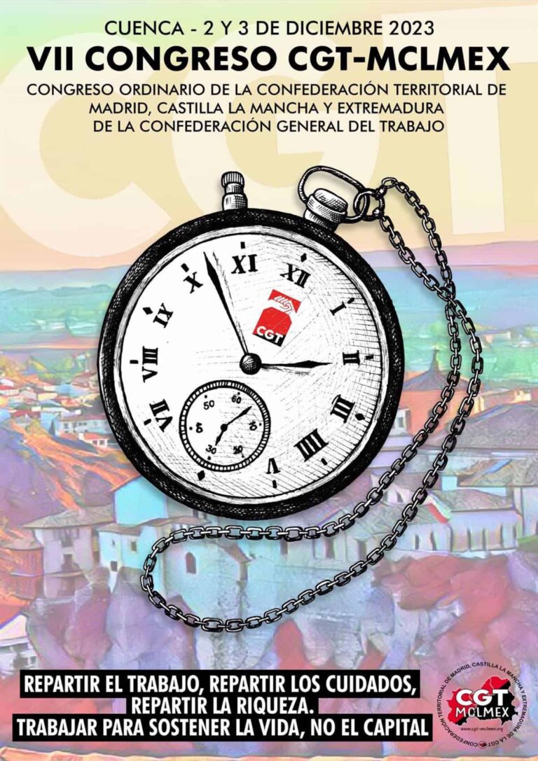 La CGT de Madrid, C-LM y Extremadura celebra este fin de semana en Cuenca su VII Congreso Ordinario