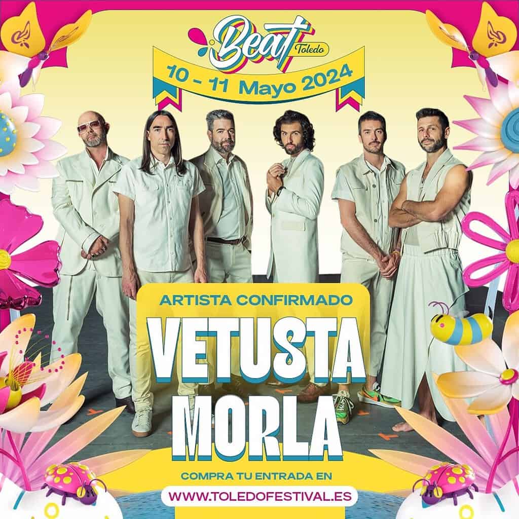 Vetusta Morla, primer grupo confirmado para el Toledo Beat Festival de mayo de 2024