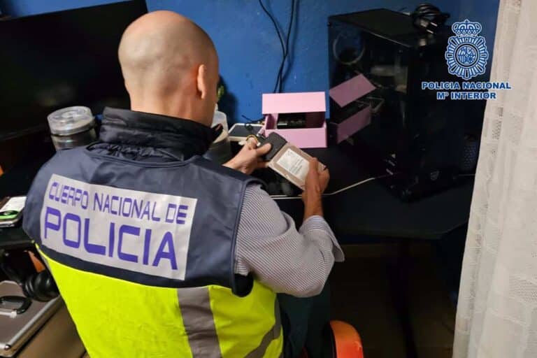Detenido en Bargas (Toledo) un varón en posesión de miles de archivos de pornografía infantil