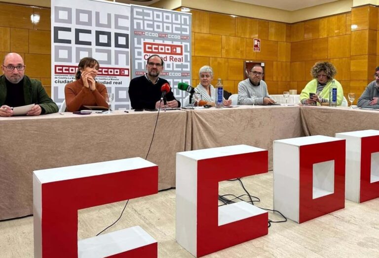 CCOO denuncia que miles de personas trabajadoras de Ciudad Real no tienen avances salariales por la "cerrazón" de Fecir