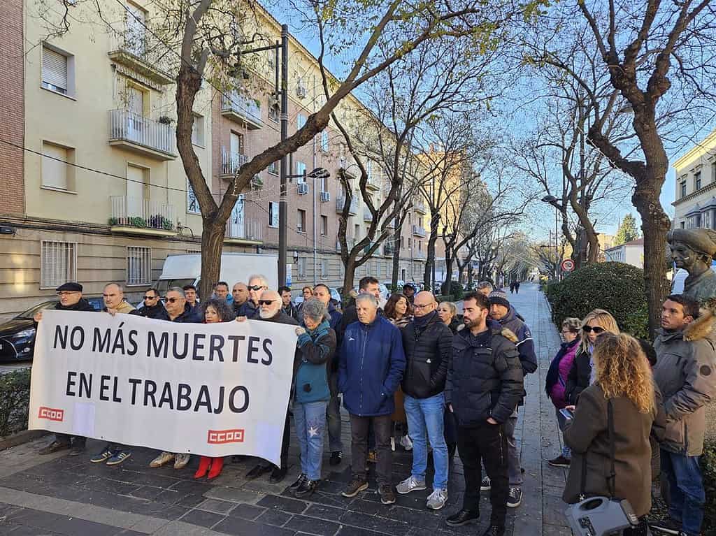 CCOO Guadalajara vuelve a pedir medios para frenar siniestralidad laboral, tras la muerte de un trabajador subcontratado