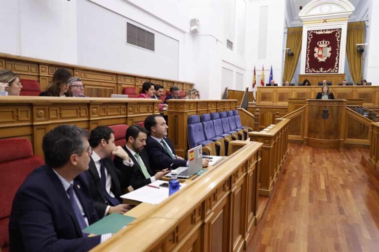 La falta de consenso de PSOE, PP y Vox por el informe de violencia de género en C-LM se reproduce en el pleno