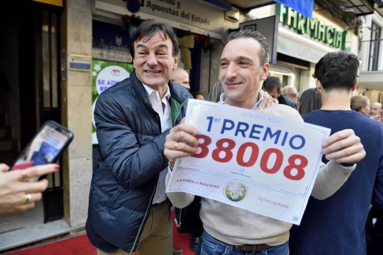Loterías paga hasta este miércoles más de 779,2 millones en premios del sorteo de Navidad