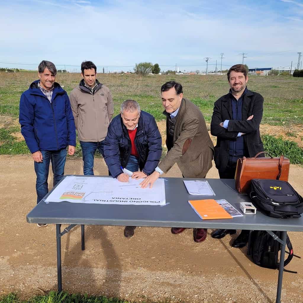 Sepes inicia las obras del Parque Empresarial Oretania en Ciudad Real