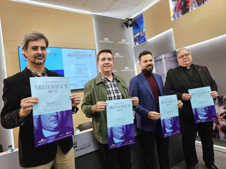 Albacete disfrutará por primera vez de 'Misa en Si menor' de Bach el próximo domingo en la Catedral
