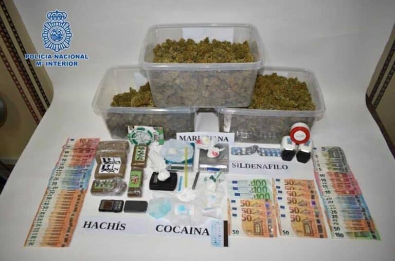 Desmantelan una red dedicada a distribuir importantes cantidades de cocaína en la provincia de Ciudad Real
