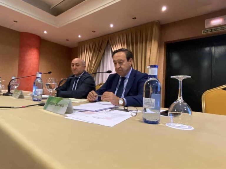 El presidente de Asaja reclama infraestructuras hidráulicas durante la Comida de Hermandad de Asociación en Ciudad Real