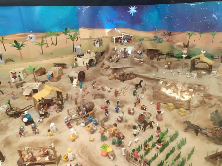El Belén Solidario de Rhosa Pérez con más de 20.000 figuras de Playmobil se podrá visitar hasta el 5 de enero en Toledo