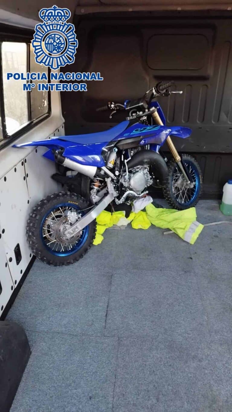 Detenidos tres aluniceros que robaron varias motocicletas en un establecimiento de Talavera de la Reina