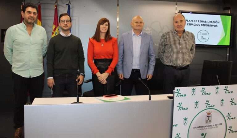 Infraestructuras deportivas de Albacete se someterán a un "exhaustivo" plan de rehabilitación y mejoras por 3,4 millones