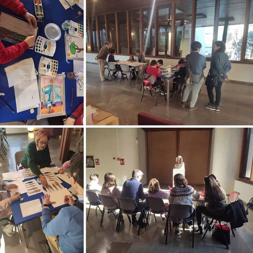 Unas 60 personas participan en los talleres del Museo Provincial de Albacete aprendiendo técnicas artísticas