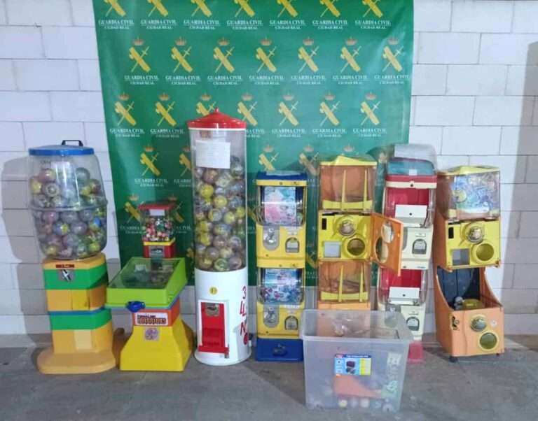 Detenida una personas por por el robo de 16.800 euros en máquinas expendedoras en 4 localidades de Ciudad Real