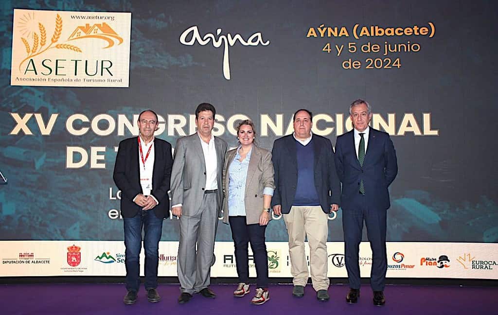 Ayna (Albacete) acogerá el XV Congreso Nacional de Asetur los días 4 y 5 de junio