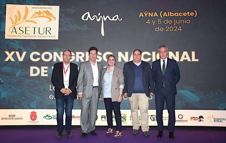 Ayna (Albacete) acogerá el XV Congreso Nacional de Asetur los días 4 y 5 de junio