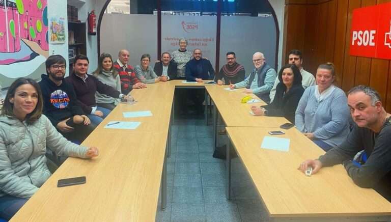Casto Sánchez, nuevo portavoz del PSOE en el Ayuntamiento de Puertollano en sustitución de Adolfo Muñiz