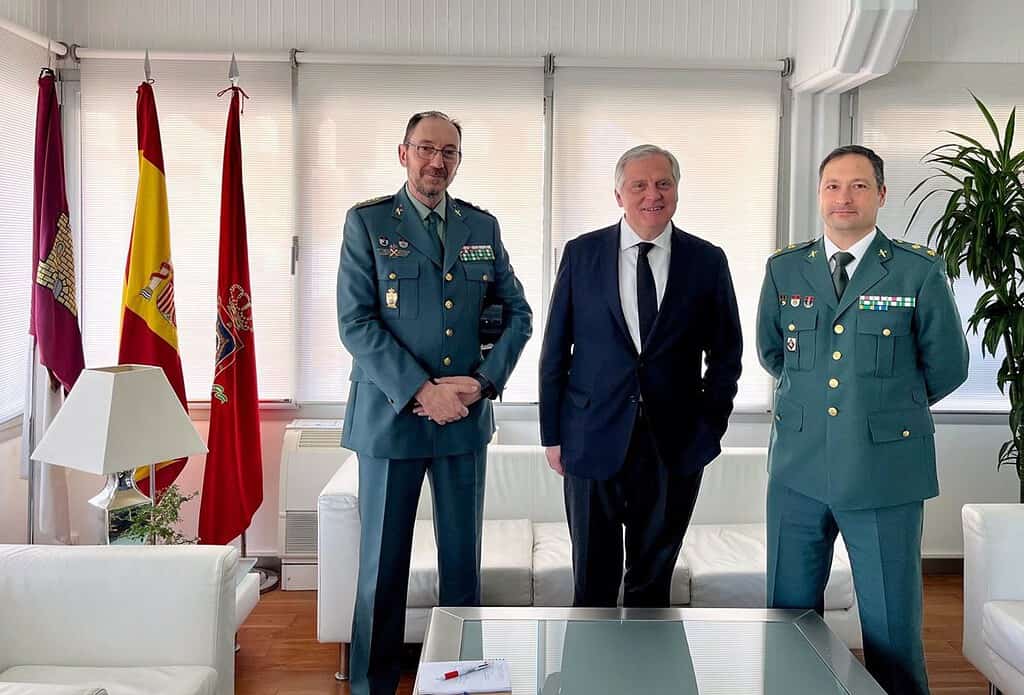 El alcalde de Ciudad Real mantendrá encuentros periódicos con el nuevo jefe de la comandancia de la Guardia Civil