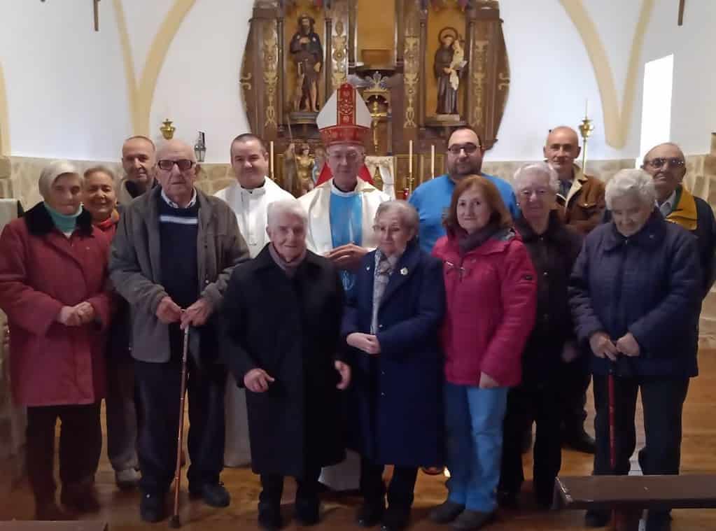El nuevo obispo arranca su actividad pastoral en Semillas, municipio de la España despoblada en Guadalajara