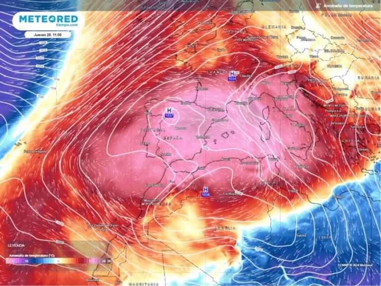 España tendrá estos días un tiempo con características "únicas en el mundo", con récord en enero de 28ºC, según Meteored