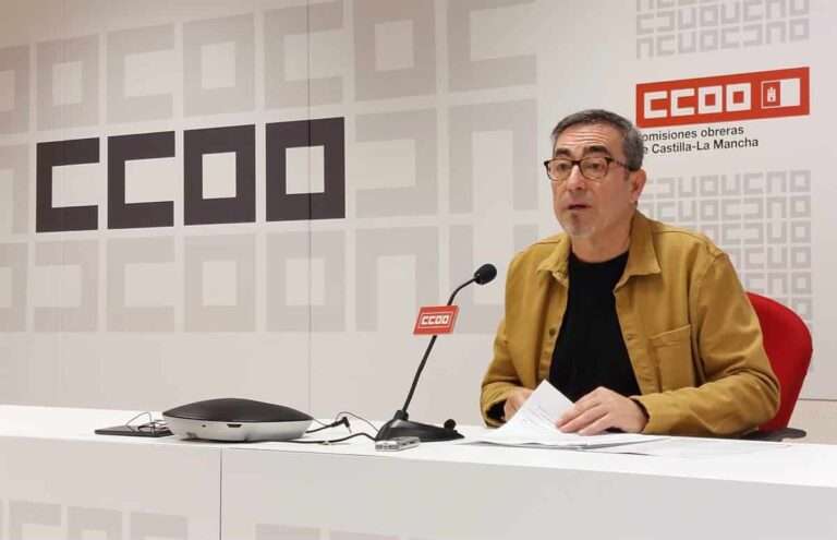 De la Rosa (CCOO) insiste en que la salud laboral es la prioridad más importante tras un año 2023 "perdido"