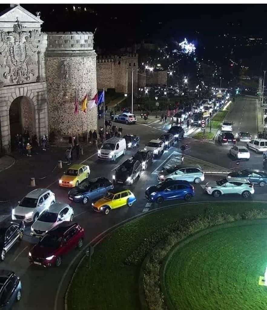 La Puerta de Bisagra acoge la proyección "Toledo tiene estrella" con ocho pases entre el 3 y el 4 de enero