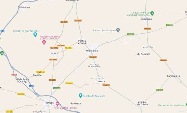 Herido un trabajador tras precipitarse desde un tejado a seis metros de altura en Fuensalida (Toledo)