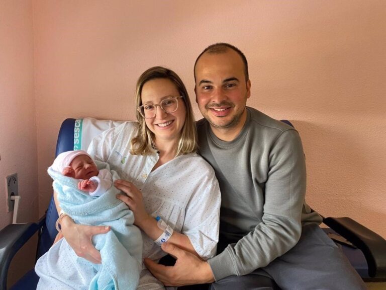 Laia, la primera castellanomanchega nacida este 2024