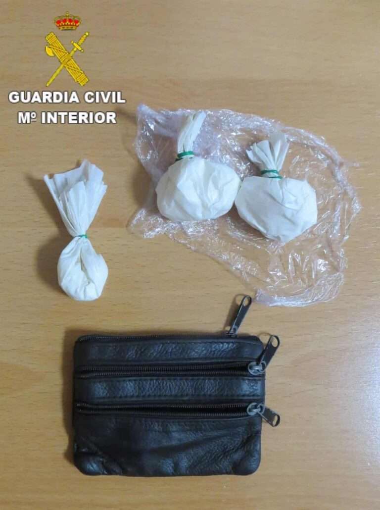Detienen a un hombre en Minglanilla tras intervenirle 32 gramos de cocaína