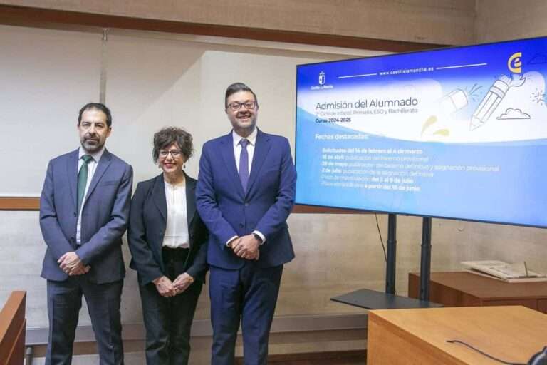 C-LM ofertará 119.827 plazas educativas en el proceso de admisión para el próximo curso con bajada de ratios en Infantil