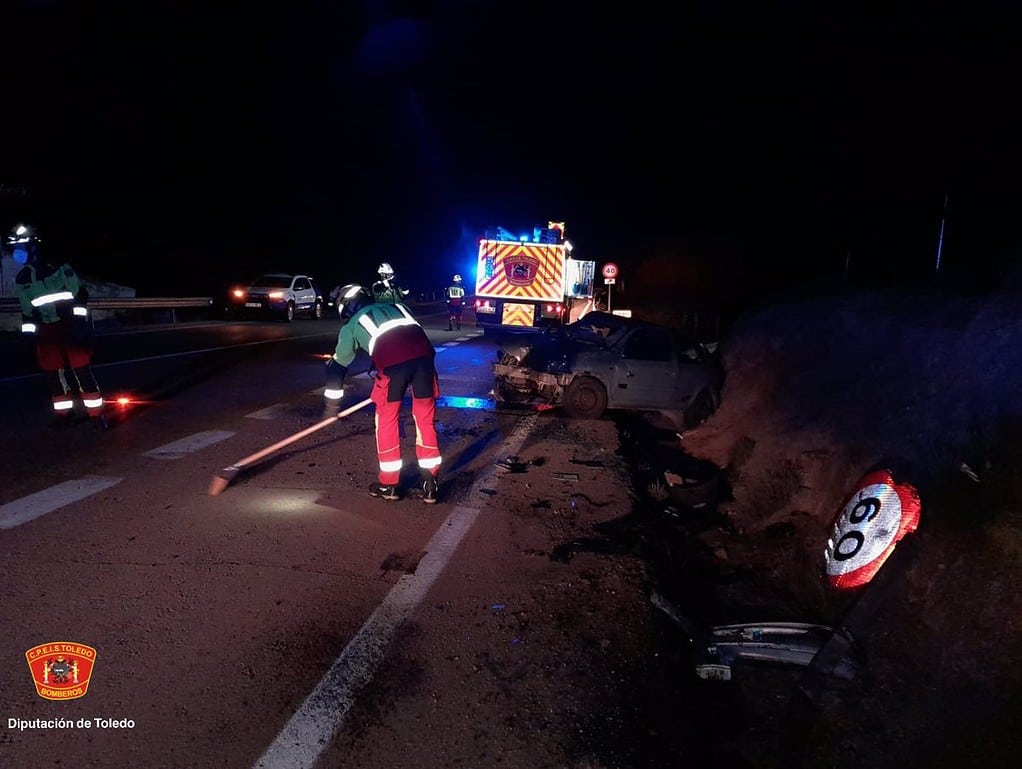 Los diez accidentes registrados en carreteras de C-LM este fin de semana dejan 4 fallecidos y 11 heridos