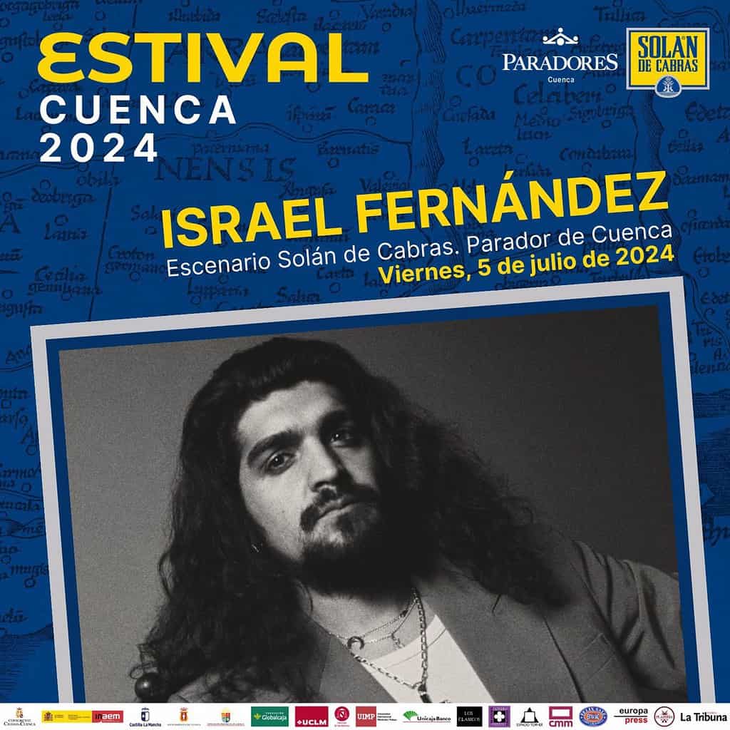 El cantaor Israel Fernández actuará en Estival Cuenca el 5 de julio