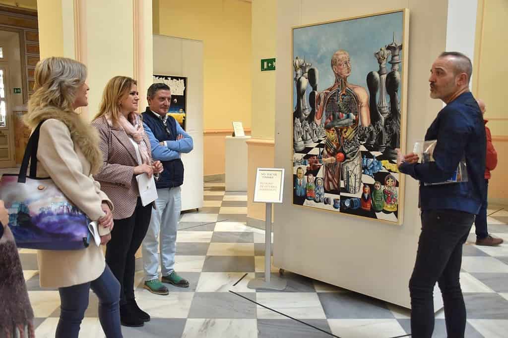 El surrealismo de Alberto Malo llena la Diputación de Cuenca