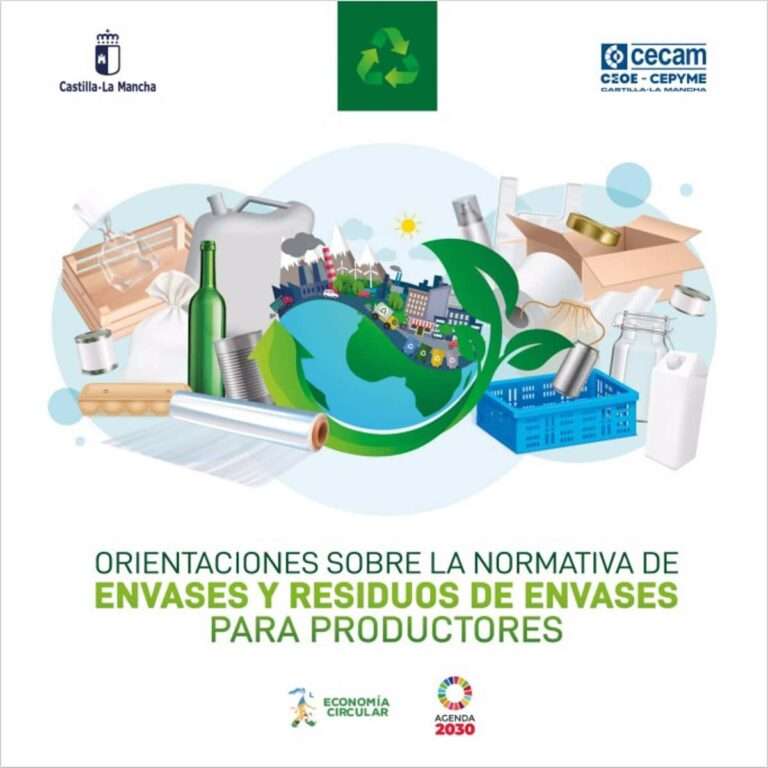 Cecam edita un tríptico con orientaciones sobre la normativa de envases y residuos de envases para productores