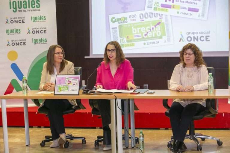 ONCE presenta dos cupones especiales por el Día de la Mujer y el Día de la Igualdad Salarial