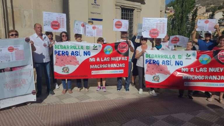 Pueblos Vivos celebra que el proyecto de macrogranja de Ledaña tenga que presentar Evaluación Ambiental Ordinaria