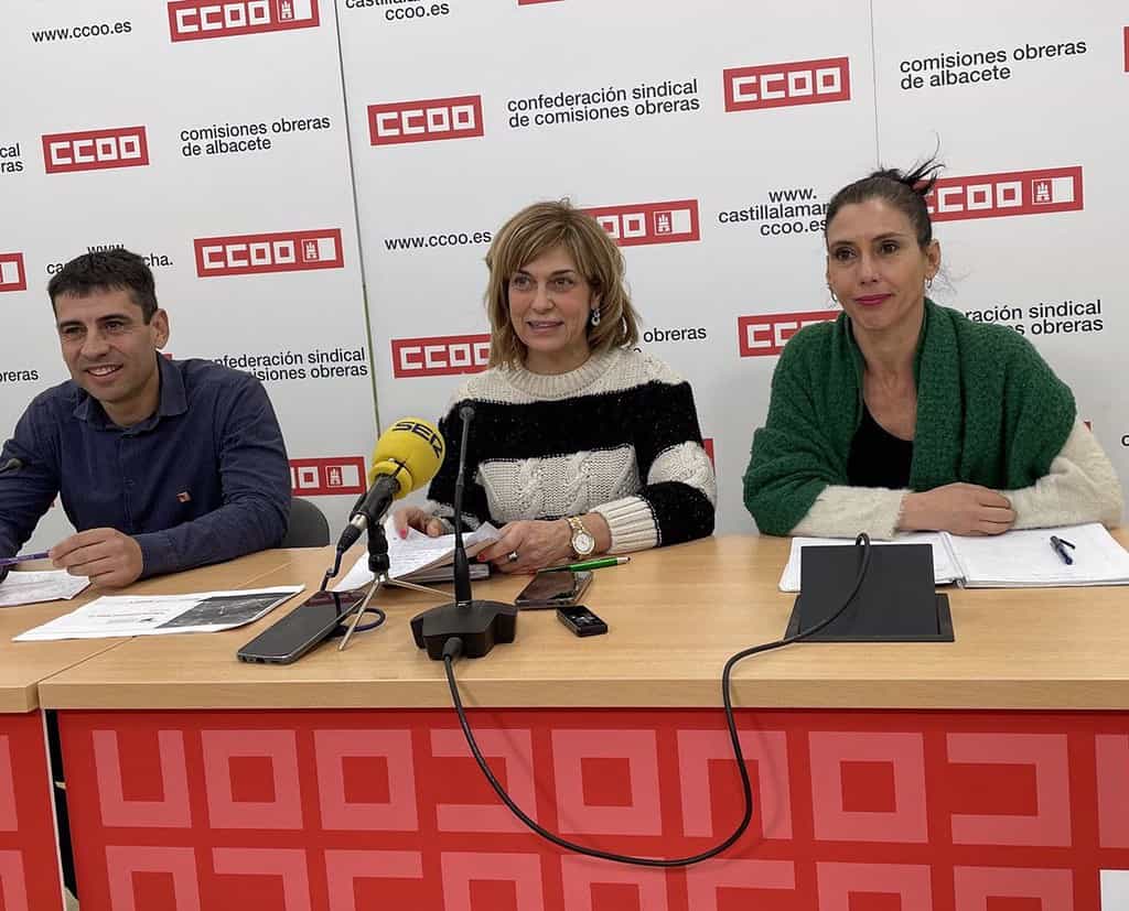 CCOO marca sus "líneas rojas" en la negociación de los convenios colectivos pendientes de ocho sectores de Albacete