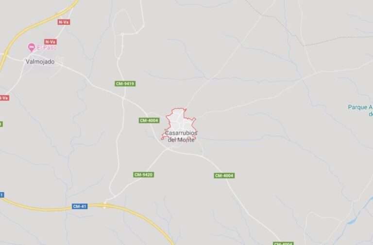 Cortado el carril izquierdo de la A-5, a su paso por Casarrubios del Monte, por la colisión de 5 vehículos