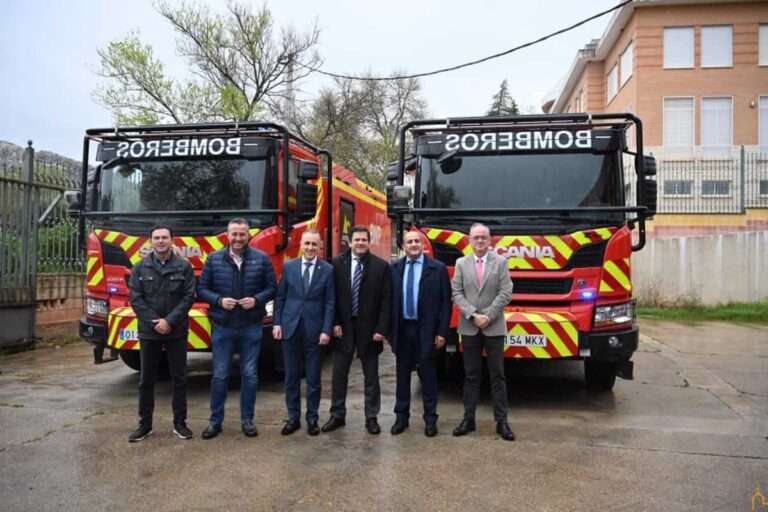 El SCIS incorpora a su flota de vehículos dos bombas nodrizas pesadas para los parques de Puertollano y Ciudad Real