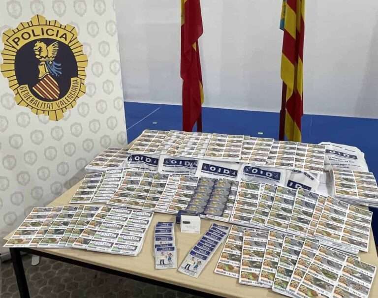 Requisan 12.135 cupones de la Ondee, con sede en Talavera, que se vendían de forma ilegal por valor de 16.930 euros