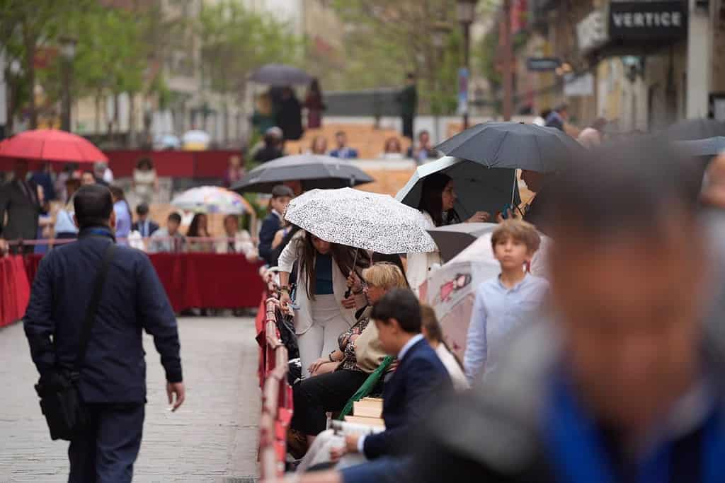 Las lluvias continuarán hasta el Lunes de Pascua y habrá altibajos en las temperaturas, frías para la época